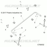 SUSPENSIÃ“N DELANTERA STABILIZER BAR