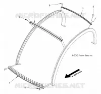 TECHO SUPPORTS, 2 PASSENGER