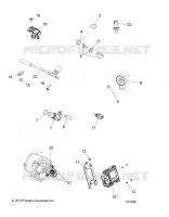 INTERRUPTORES, SENSORS AND ECM