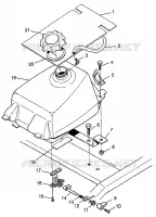 GASOLINA TANK BIG BOSS 6X6 400L W97AE38A (4940814081A013)