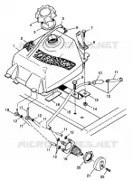 GASOLINA TANK XPLORER 300 W98CC28C (4945264526A014)