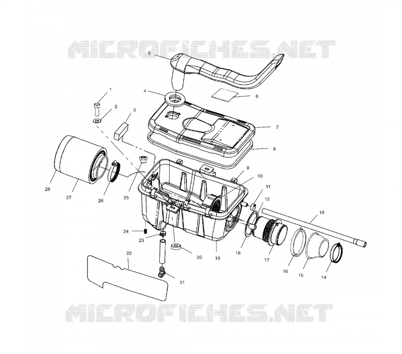 CAJA FILTRO DE AIRE (IF BUILT AFTER 1/08/01)