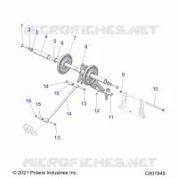 SUSPENSION, TRASERO ARM PAR