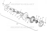 accionado de embrague 600 XCR SP 0965677 and EUROPEAN 600 XCR SP E965677 (4932063206C002)