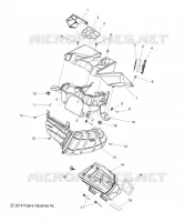 MOTOR, TOMA DE AIRE SYSTEM