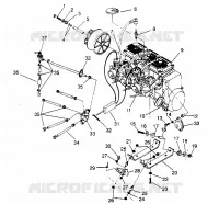 MONTAJE DEL MOTOR XLT TOURING 0952857 and  EUROPEAN XLT TOURING E952857 (4929172917C004)