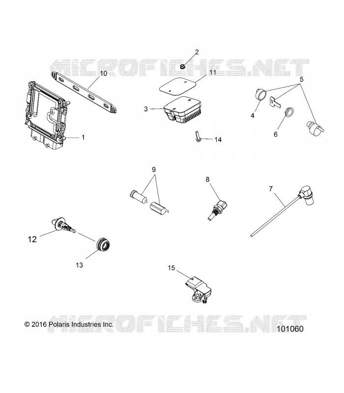 ELECTRICA, SWITCHES, SENSORS, ECU AND CONTROL MODULES
