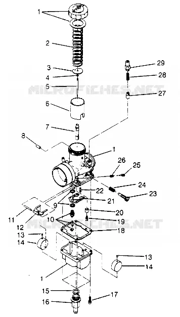 CARBURADOR CLASSIC 0952865 (4929072907C011)