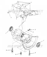 CAJA DEL CIGÜEÑAL ASSEMBLY SPORT 0950443, SPORT TOURING 0950243  and EUROPEAN SPORT (4928822882C011)