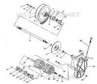 TREN ASSEMBLY Storm/0932770 and Storm SKS/0932570 (4923032303018A)