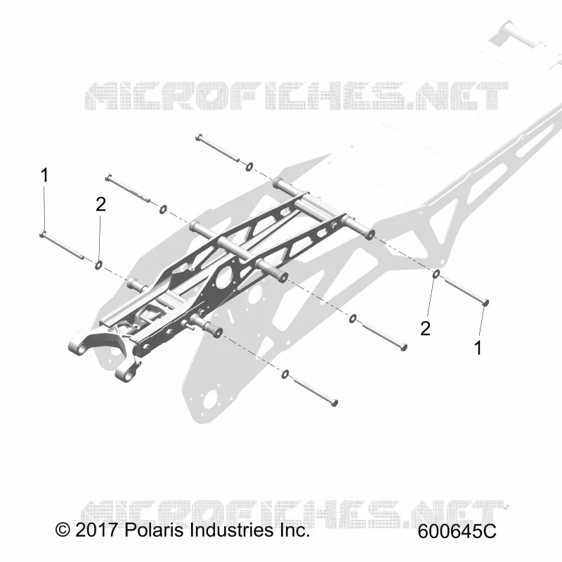 CHASSIS, SUBBASTIDOR TO TUNNEL MOUNTING