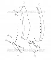 PANELES LATERALES, 2 PASSENGER W/HARD DOOR