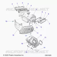 ENGINE, TOMA DE AIRE SYSTEM