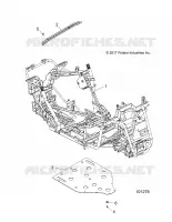 CHASSIS, MARCO PRINCIPAL AND SKID PLATE