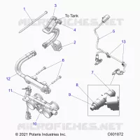 SISTEMA DE COMBUSTIBLE, RAIL, LINES AND THROTTLE BODY