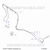 TREN, SHIFT LEVER