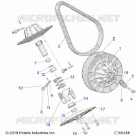 TREN, SECONDARY CLUTCH