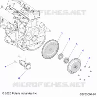 MOTOR DE ARRANQUE, FLYWHEEL AND RELATED