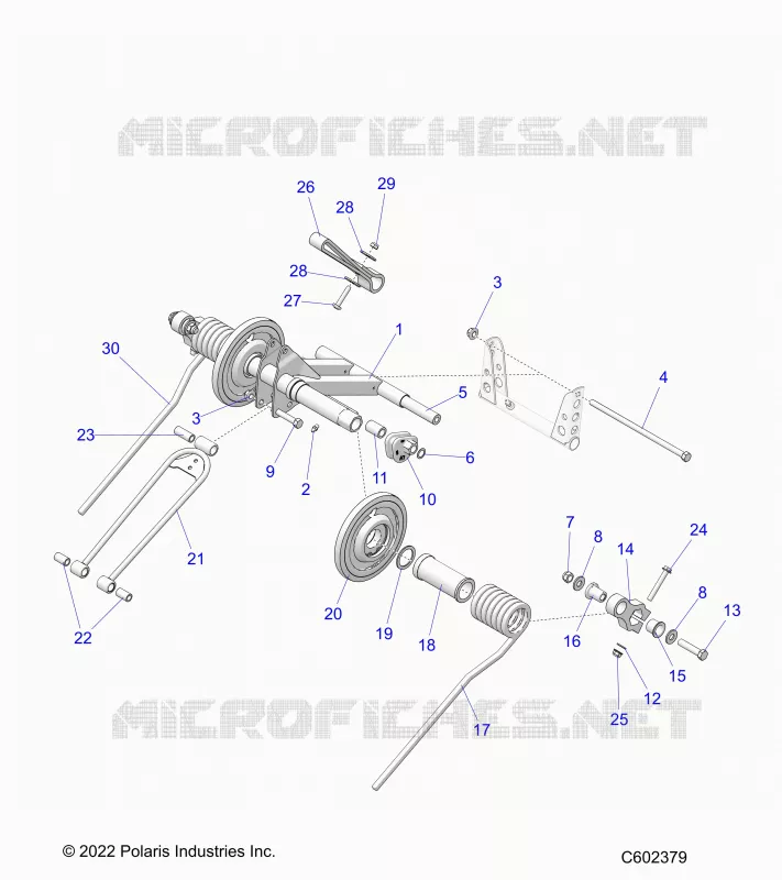 SUSPENSION, TRASERO ARM PAR