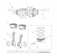 MOTOR, CIGUEÑAL AND PISTÓN