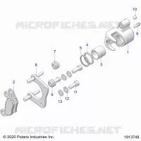 BRAKES, PINZA TRASERA