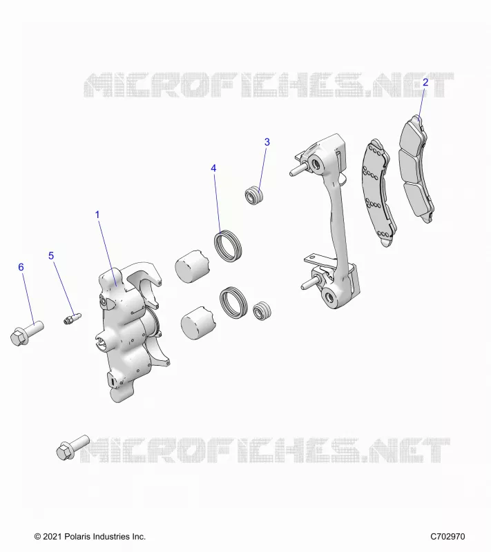 BRAKES, PINZA FRENO DELANTERA