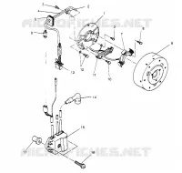 MAGNETO ASSEMBLY 440 0952760, 440 SKS 0952560,  AND EUROPEAN 440 SKS E95256 (4929032903C014)