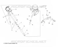 MOTOR, CARBURADOR MOUNTING/BOMBA DE COMBUSTIBLE/LINES