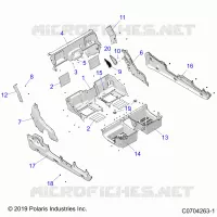 CARROCERÍA POSTERIOR CLOSEOFF, FENDERS AND FLOOR