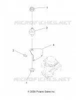 MOTOR, CARBURADOR BRACKET