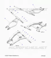 SUSPENSION TRASERA CONTROL ARMS