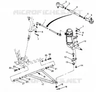 Wishbones Front   TIRANTES DE DIRECCIÓN Sport 400L W958540 (4930133013B007)