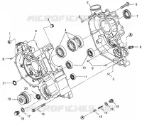 CAJA DEL CIGÜEÑAL SPORTSMAN 500 W969244 and SWEDISH SPORTSMAN 500 S969244 (4936093609D002)