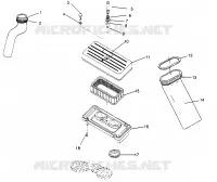 SALIDA DE AIRE SLT 700 B964166 and  Intl. SLT 700 I964166 (4933923392B006)