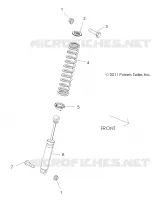 SUSPENSION TRASERA SHOCK MOUNTING