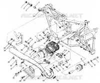 ENGINE AND SOPORTE ESCAPE (49147514750005)