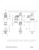 SUSPENSION, CHOQUE FRONTAL TRACK