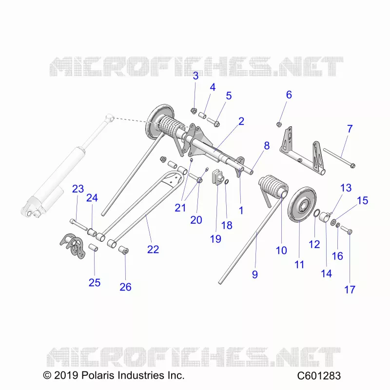 SUSPENSION, TRASERO ARM PAR