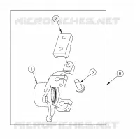GOBIERNO, KNUCKLE, RIGHT W/OFFSET EXTENSION