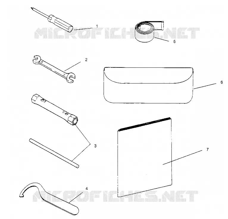 KIT DE HERRAMIENTA LITE GT 0953133 and  EUROPEAN LITE GT E953133 (4928922892C001)