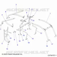 CHASSIS, CAB BASTIDOR