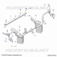 CHASSIS, FRONT BASTIDOR ASM. (USA)