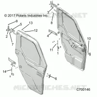 PUERTAS, FRONT, FULL, MOUNTING