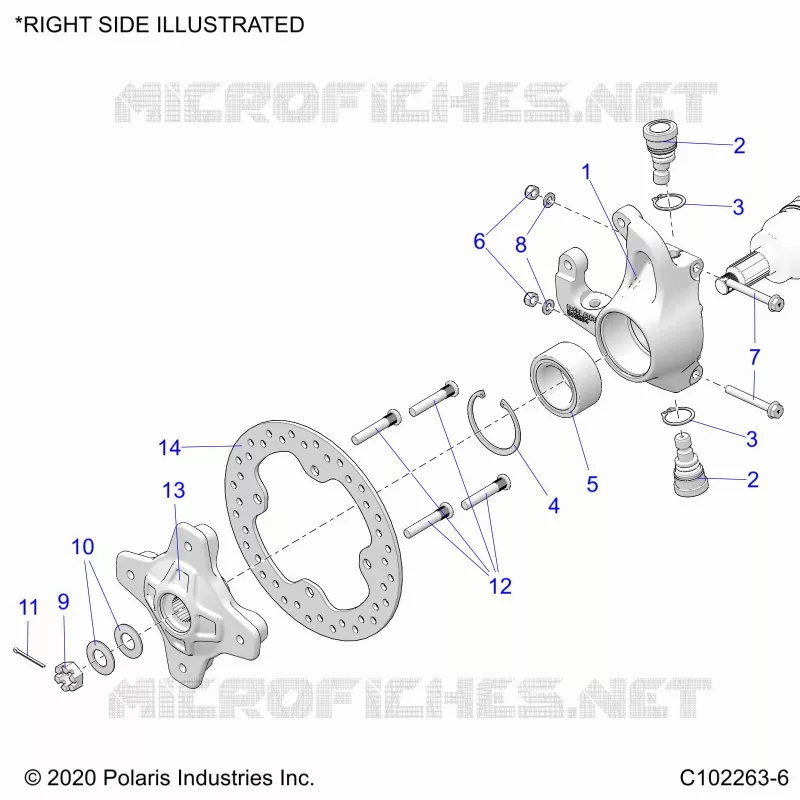 SUSPENSIÃ“N DELANTERA HUB AND BRAKE DISC