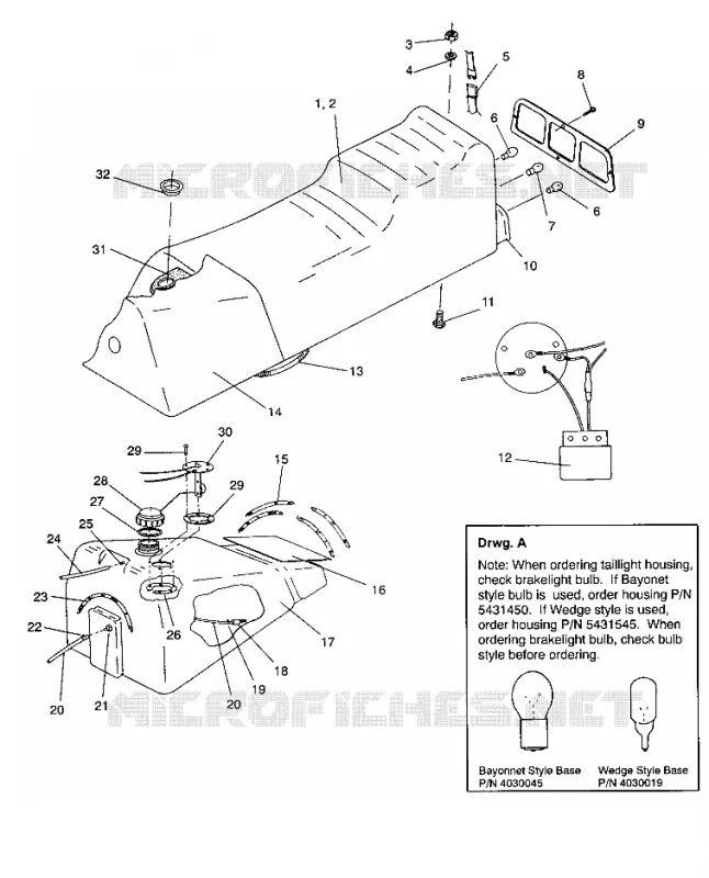 ASIENTO Y tanque de gas ASAMBLEA CLASSIC TOURING / 0930865 (4922952295005A)