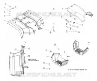 TRASERO CAB, ASIENTO and para pies