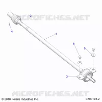 TREN, REAR PROP SHAFT