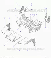 CAPUCHA, LINER, FRONT FENDERS,  PILLARS