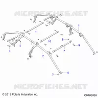 CHASSIS, CAB BASTIDOR