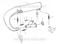 SISTEMA DE ESCAPE 500 CARB 0962764, 500 CARB SKS 0962564,  500 CARB SKS E96256 (4931873187C009)